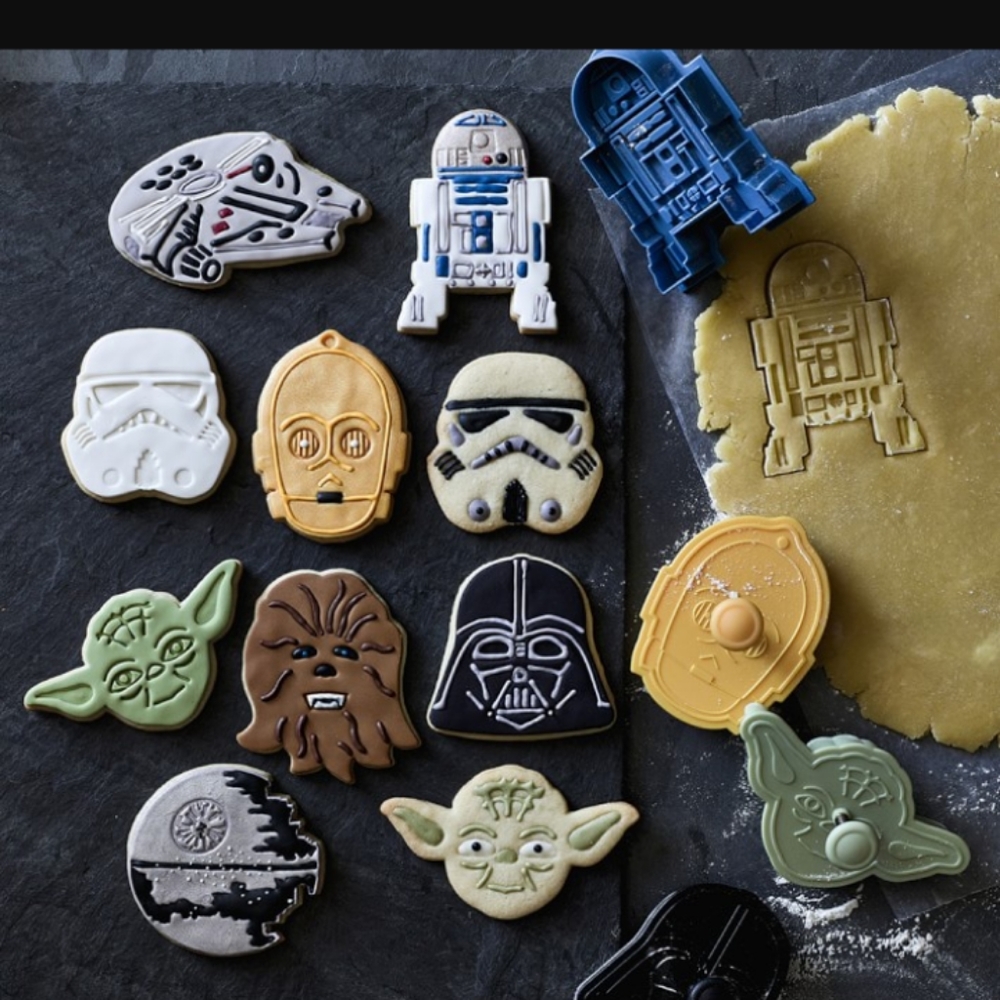 NEW! STAR WARS Williams-Sonoma Exclusive Cookie Cutters